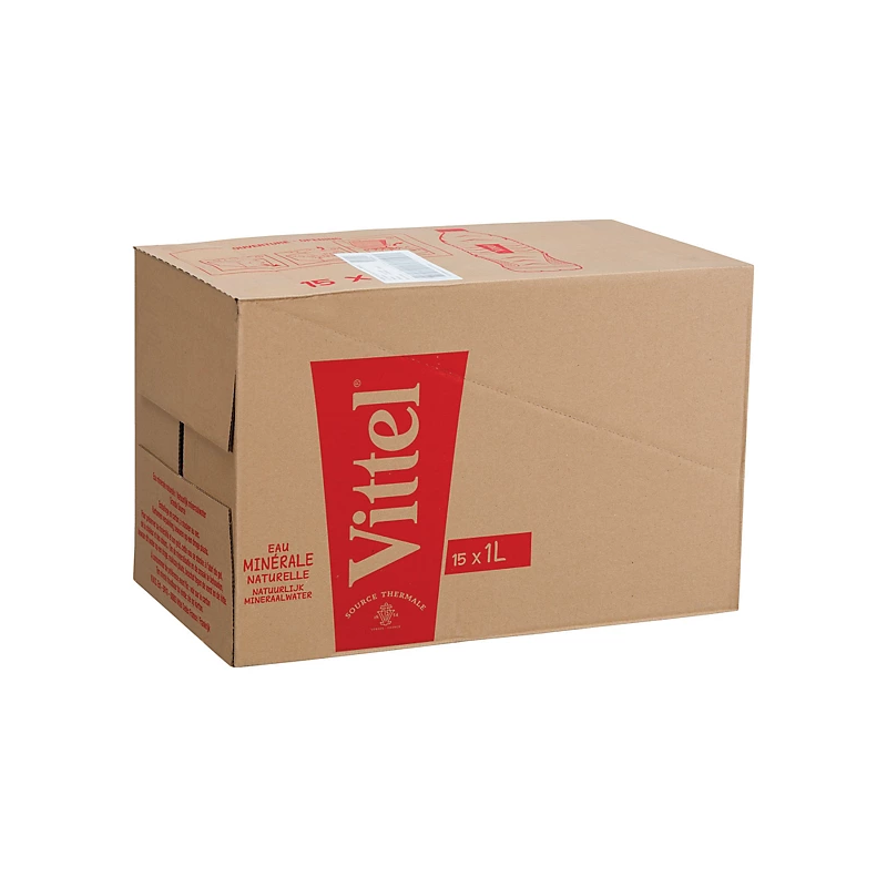 Eau Vittel - Carton de 15x1L