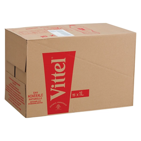 Eau Vittel - Carton de 15x1L